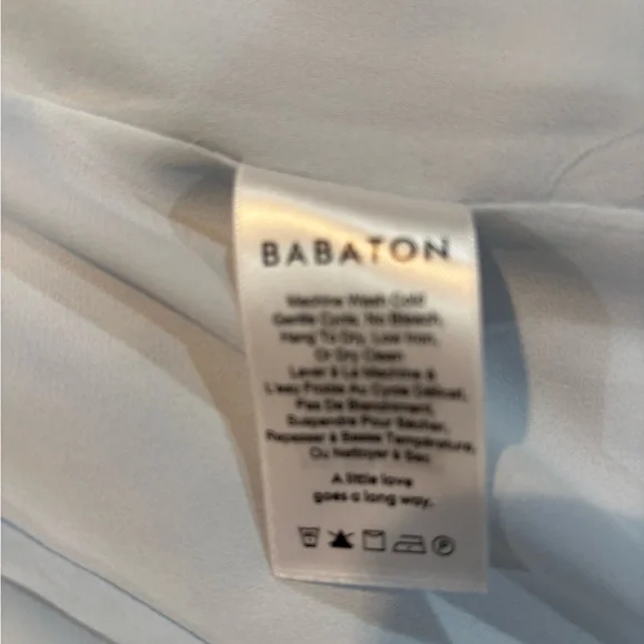 Babaton Soft Blue Blouse - Picture 10 of 11